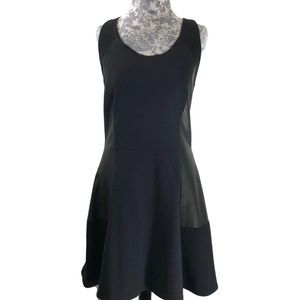 Rag & Bone | Fit & Flare Dress Sleeveless Leather